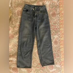 High Rise Wide Leg Jeans